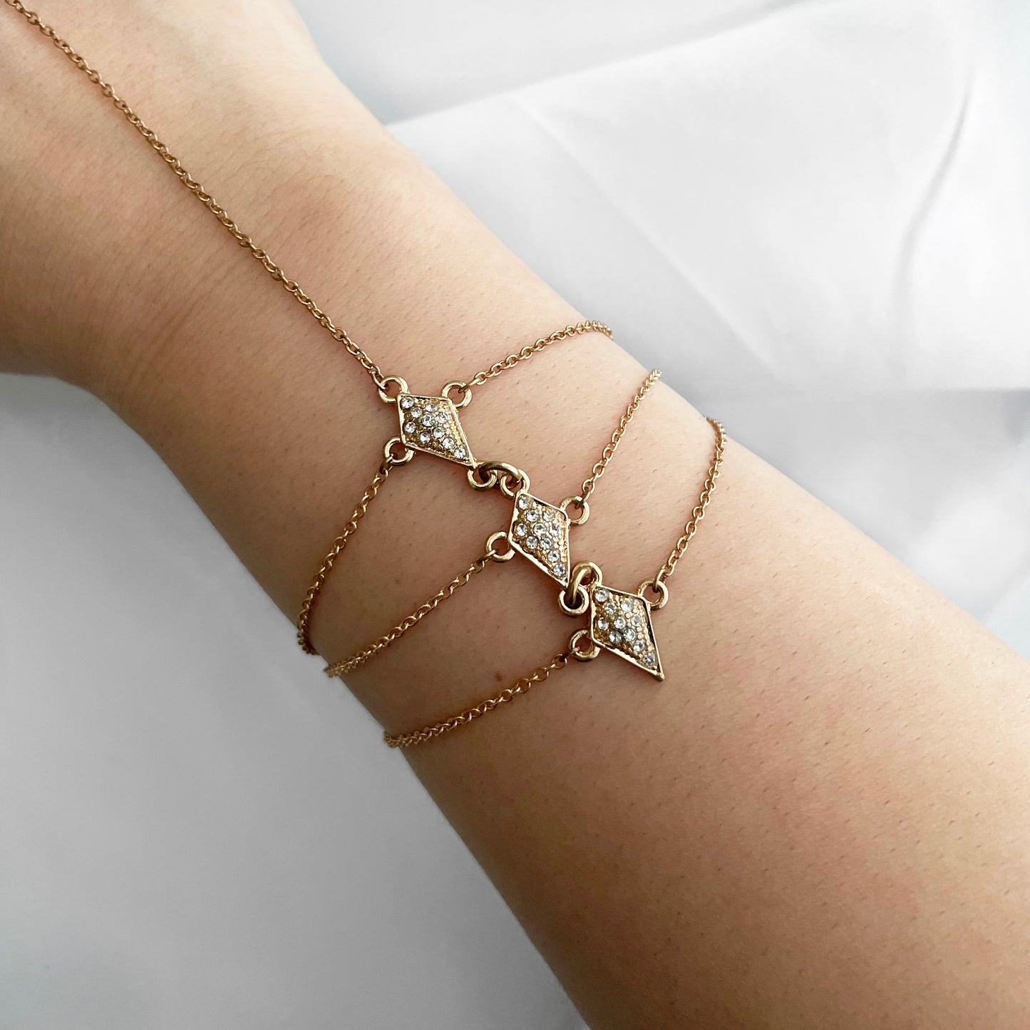 Dainty Ring Finger Bracelet