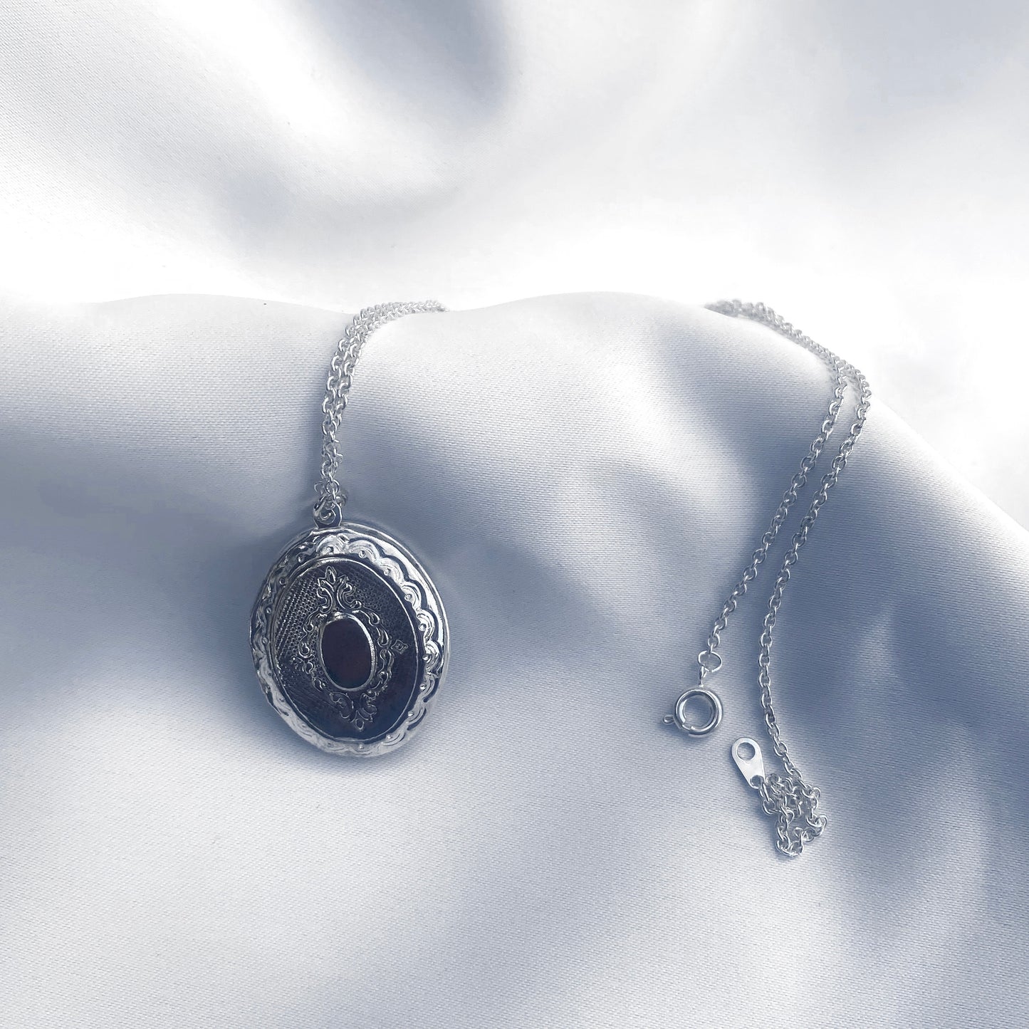 *Oval Locket Necklace*