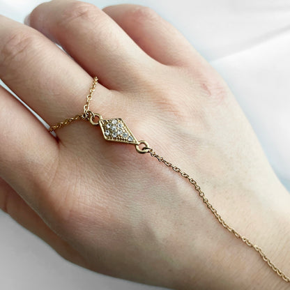 Dainty Ring Finger Bracelet