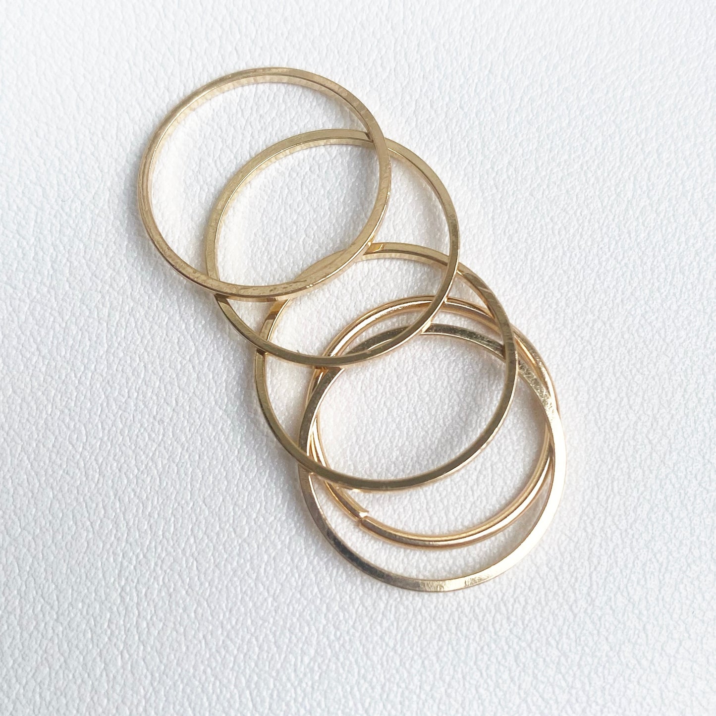 Gold Minimalist Style Bands