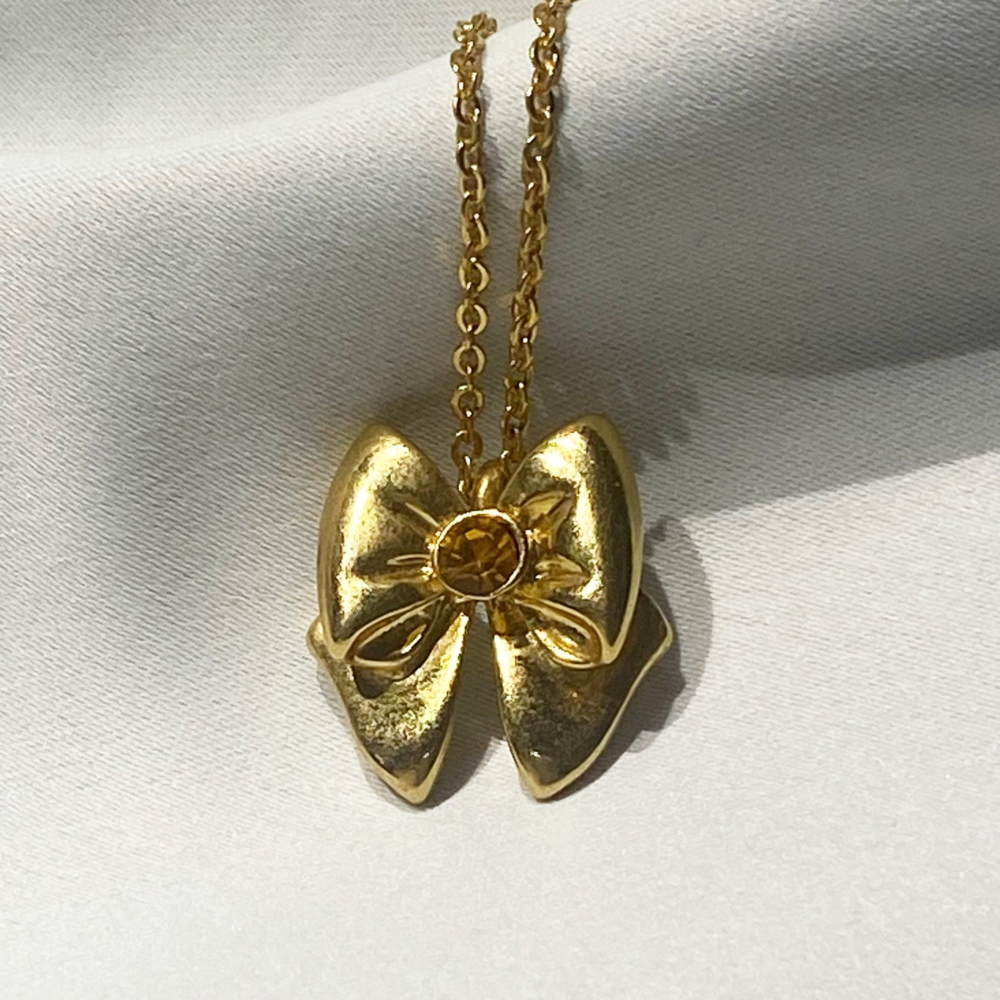 Cute Ribbon Bow Necklace